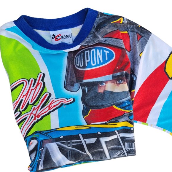 RARE Grail Jeff Gordon NASCAR Racing T-Shirt, All-Over Print, Size XL - Picture 9 of 15